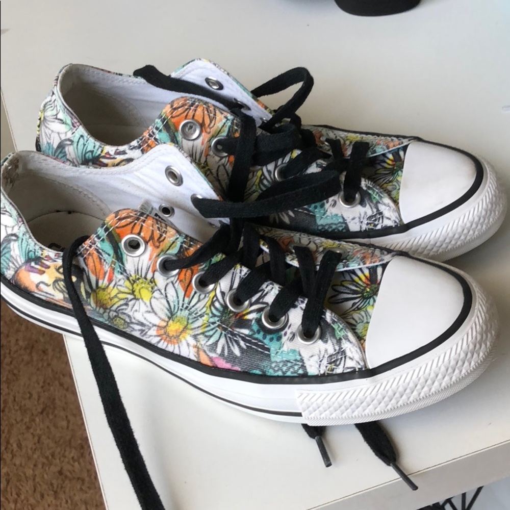 Floral Converses
